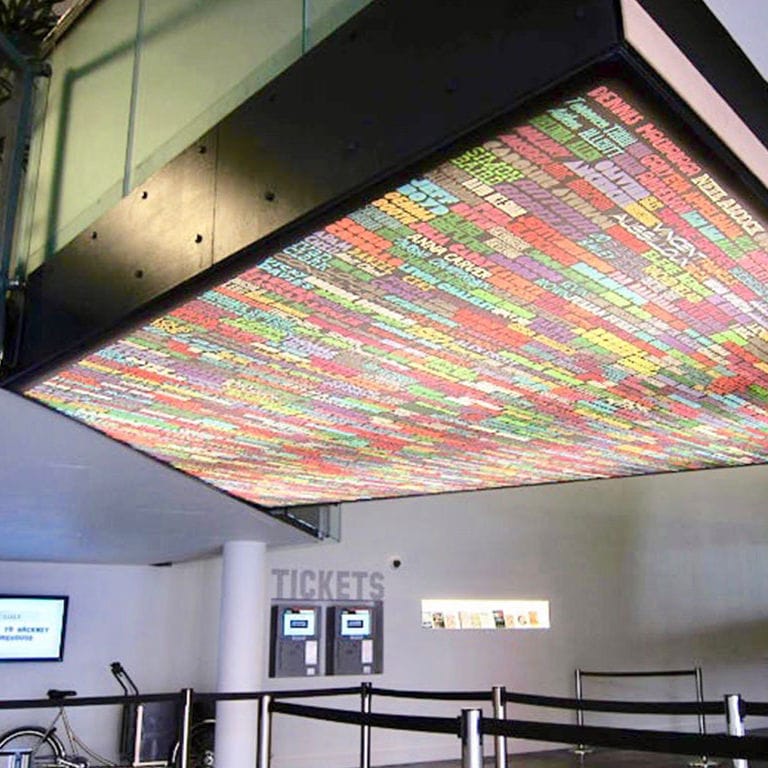 キャンバス生地張り天井 - Nevitec Stretch Ceiling - 布製 / プリント柄 / カラー