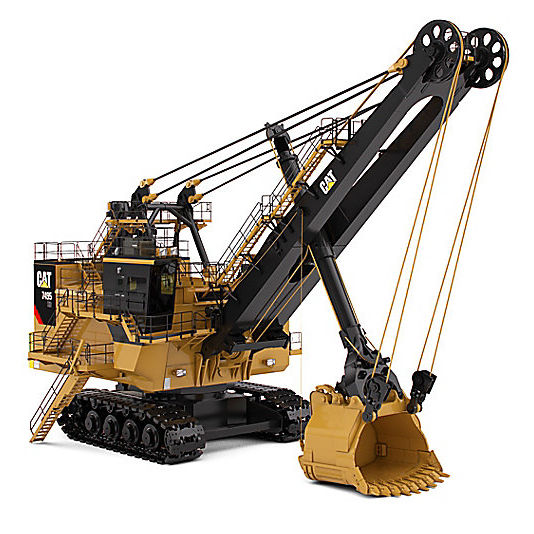 クローラー式パワーショベル 7495 HD CATERPILLAR ケーブル / 工事現場用 / 電動式