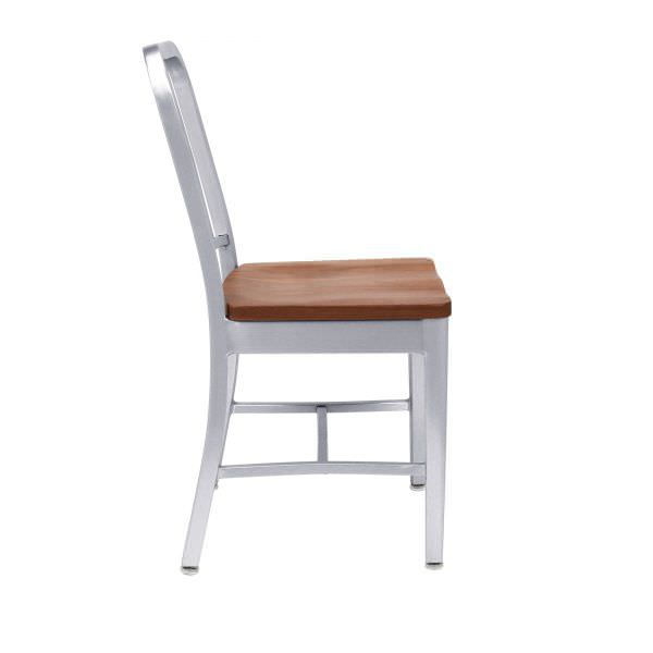 デザインチェア 現代風チェア - NAVY® : 1104 - emeco - アルミニウム / 家庭用