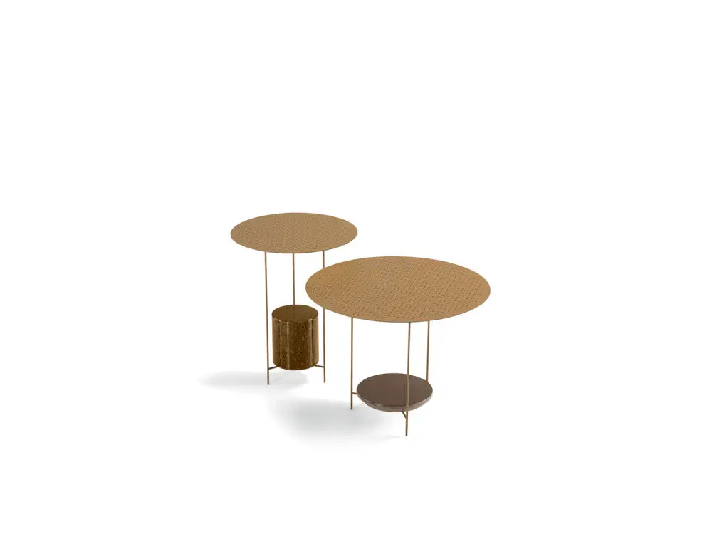 現代風サイドテーブル - PANNA COTTA - Molteni&C - 大理石 / 溶岩石