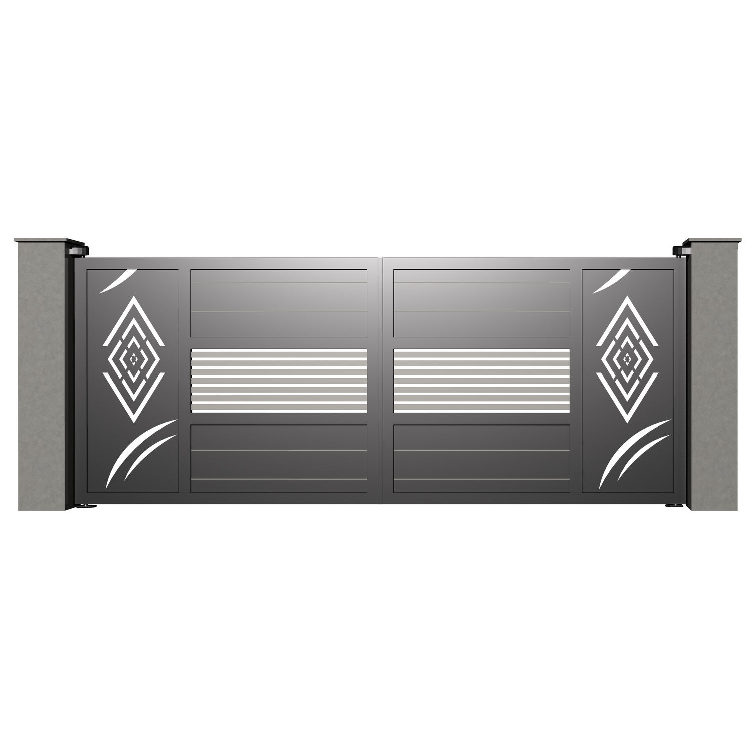 スイング式ゲート City SOFIA B026 GatesCreations 右側 / 左側 / アルミニウム