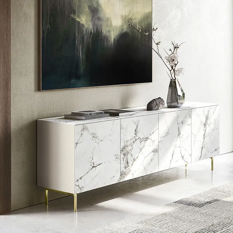 現代風サイドボード - universal - calligaris - 木製 / 金属製 / 大理石