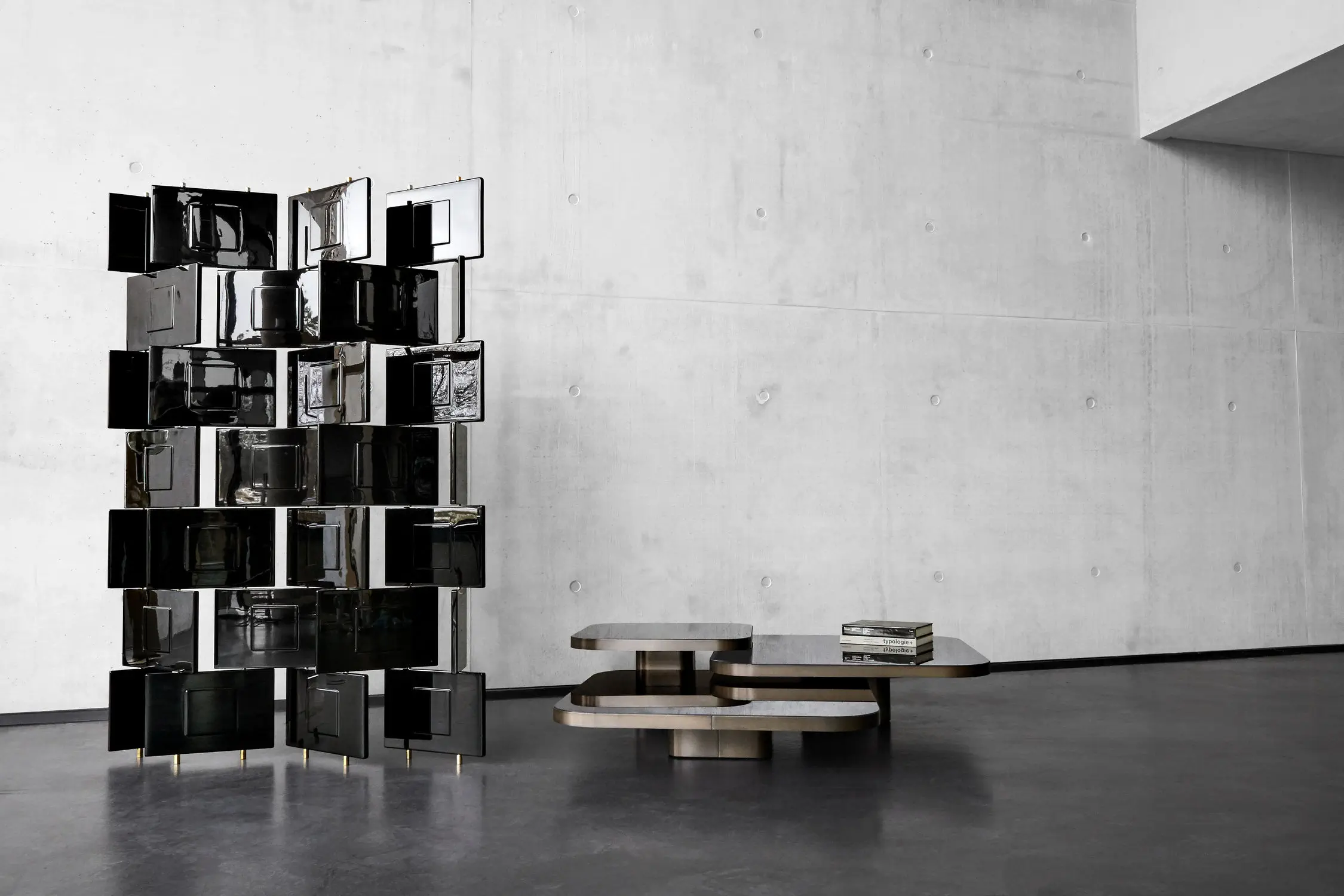 現代風スクリ－ン - BRICK - CLASSICON - ステンレス製 / 真ちゅう製