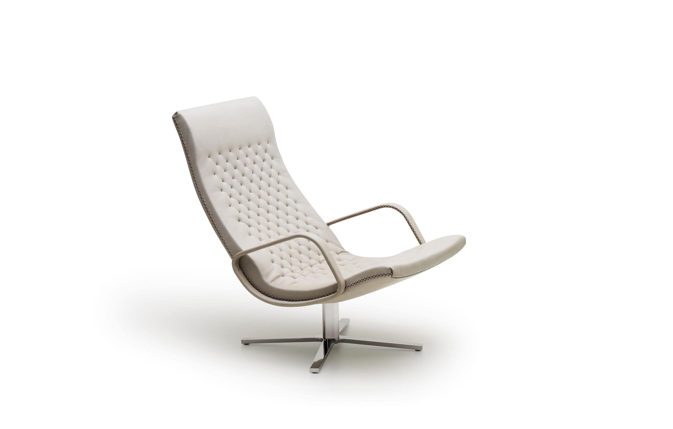 デセデ（スイス）DS-51Slimラウンジチェア本革ひじ掛けなし美品