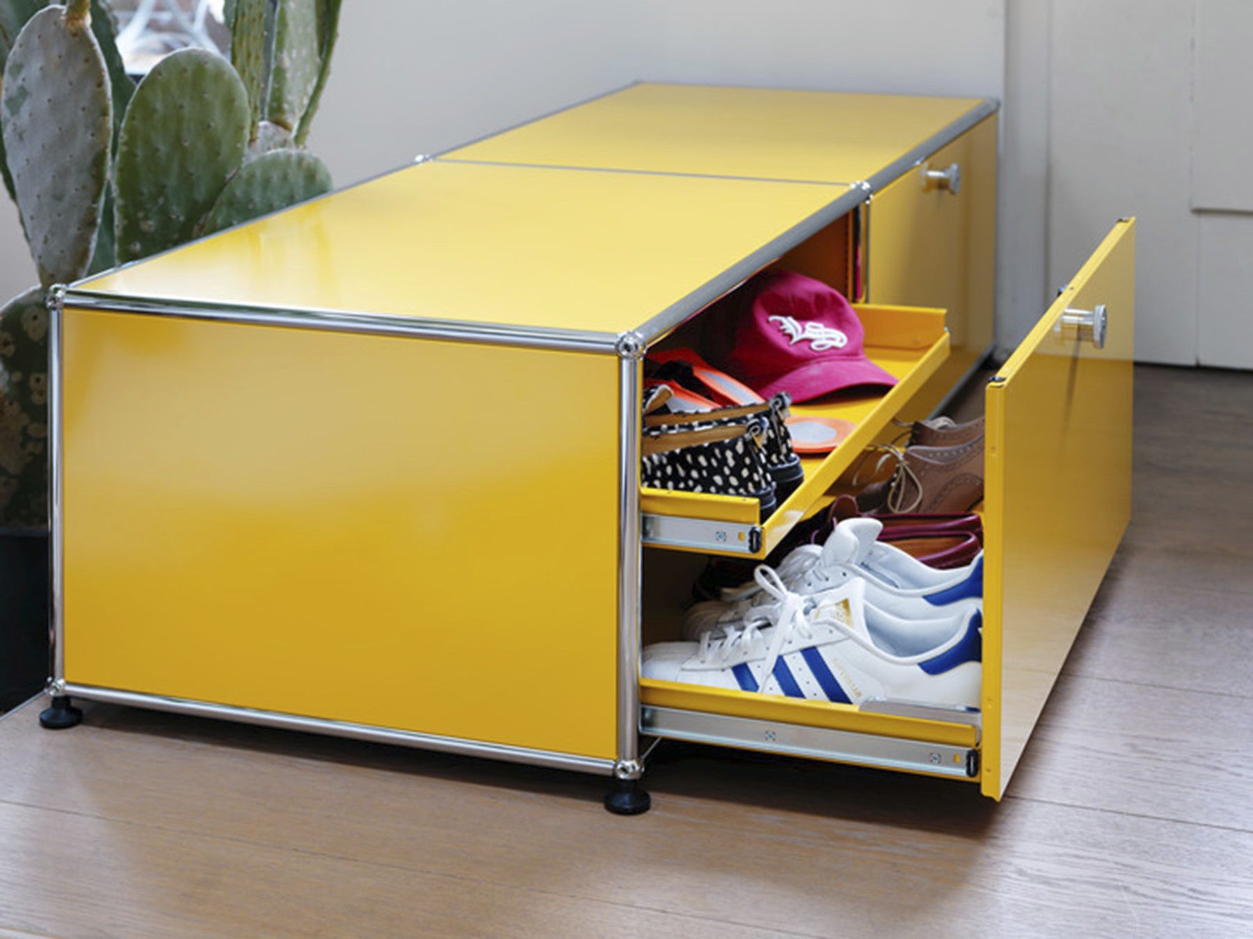 現代風靴箱 - USM Haller - USM Modular Furniture - 自立型 / 金属製