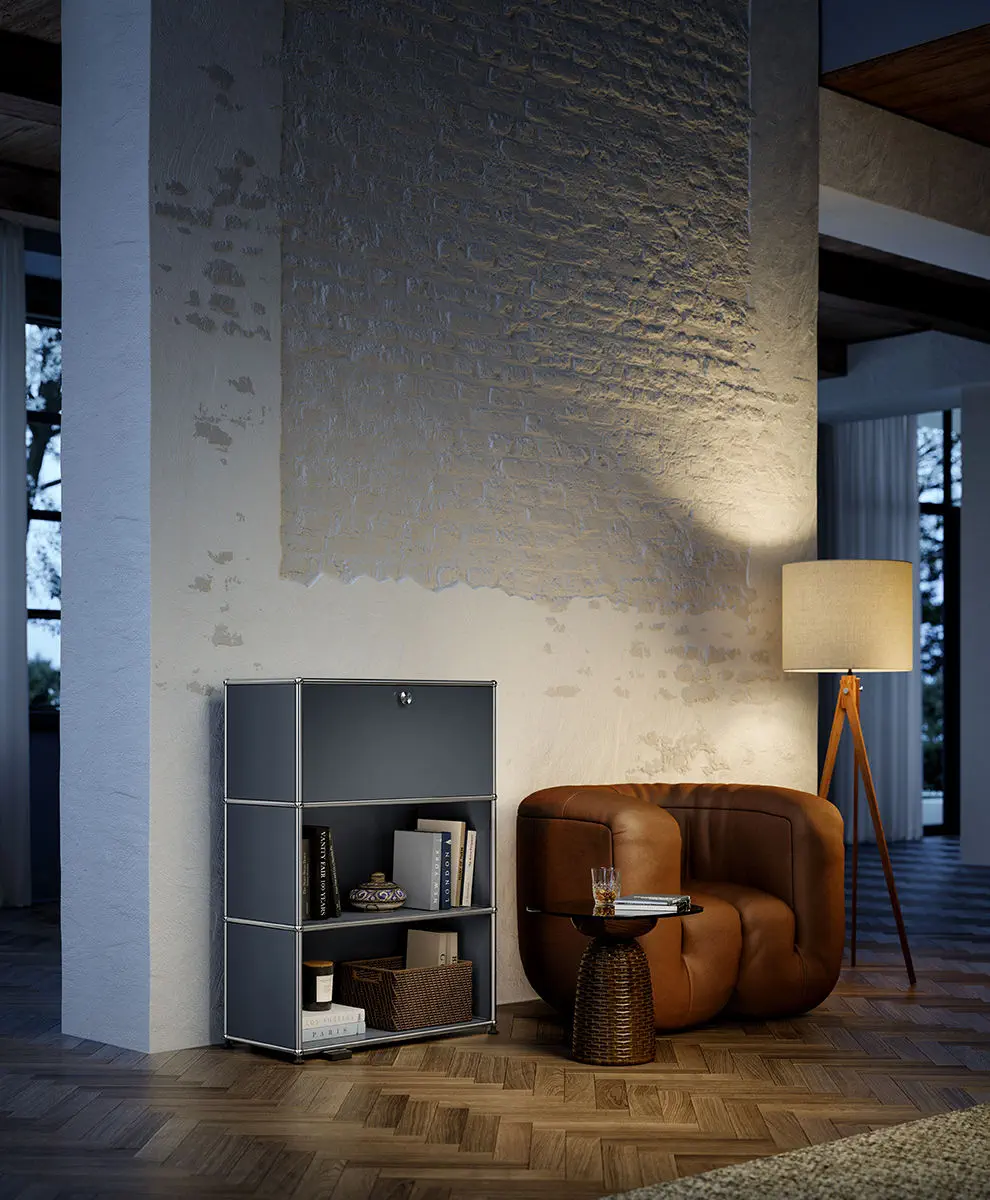 現代風ミニバーキャビネット - USM Haller - USM Modular Furniture