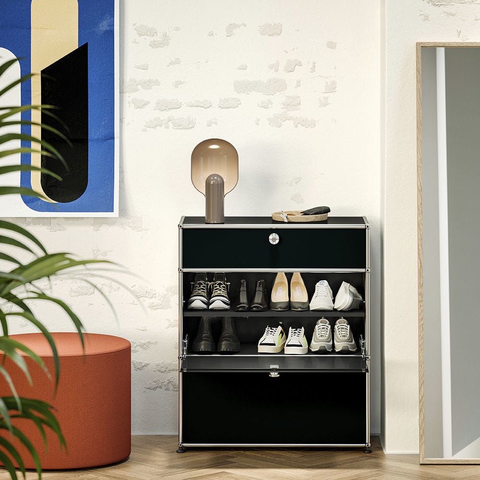 現代風靴箱 - USM Haller - USM Modular Furniture - 金属製 現代風靴箱 - USM Haller - USM Modular Furniture - 金属製