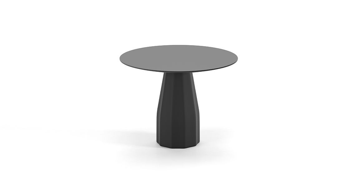 現代風テーブル - BURIN - Viccarbe - MDF / HPL / ポリプロピレン脚