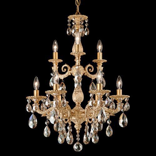 バロック様式シャンデリア - MILANO : 5672N - Swarovski Lighting