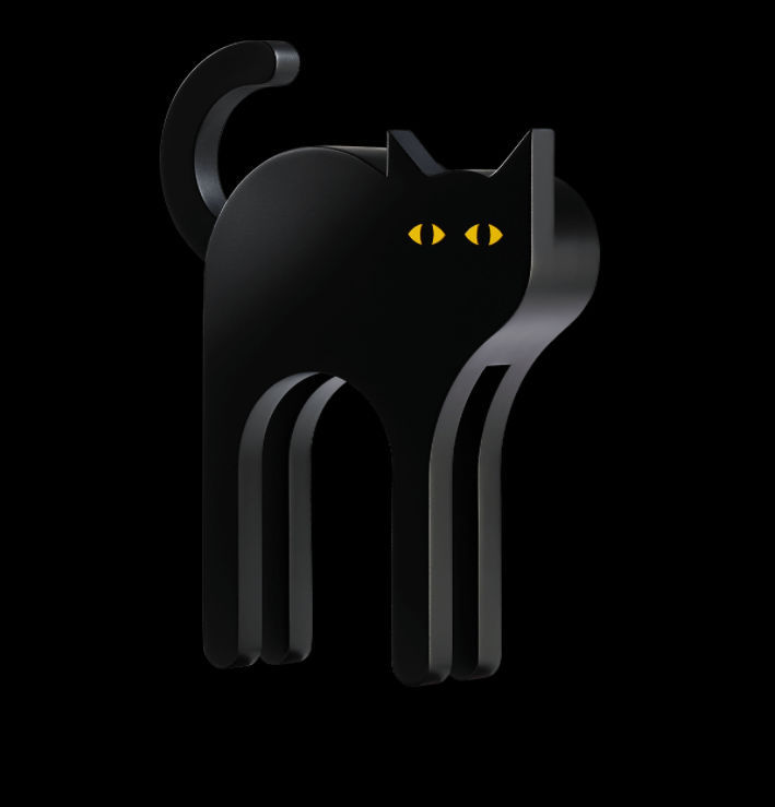 TECTA CAT 猫デザイン スタンド 30cm Amazon.co.jp: TECTA CAT ACTUS アクタス 置物 インテリア