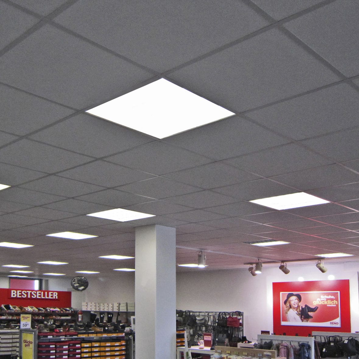 天井埋め込み式照明器具 - GRID PANEL 625 - LECCOR Leuchten GmbH