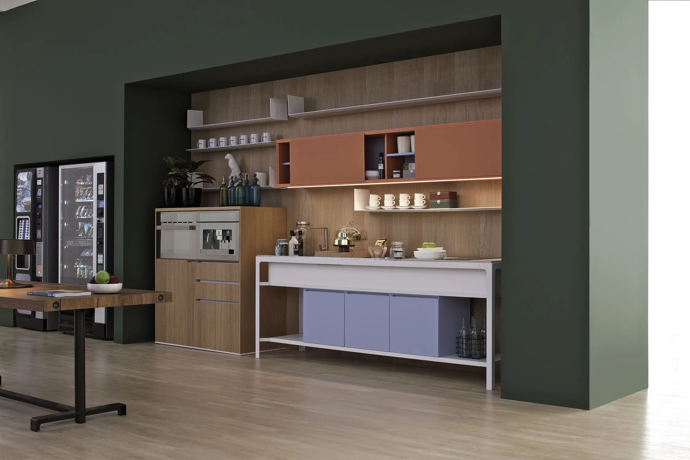 置き型システムキッチン - WALL COUNTER P60 - ESTEL - 独立 