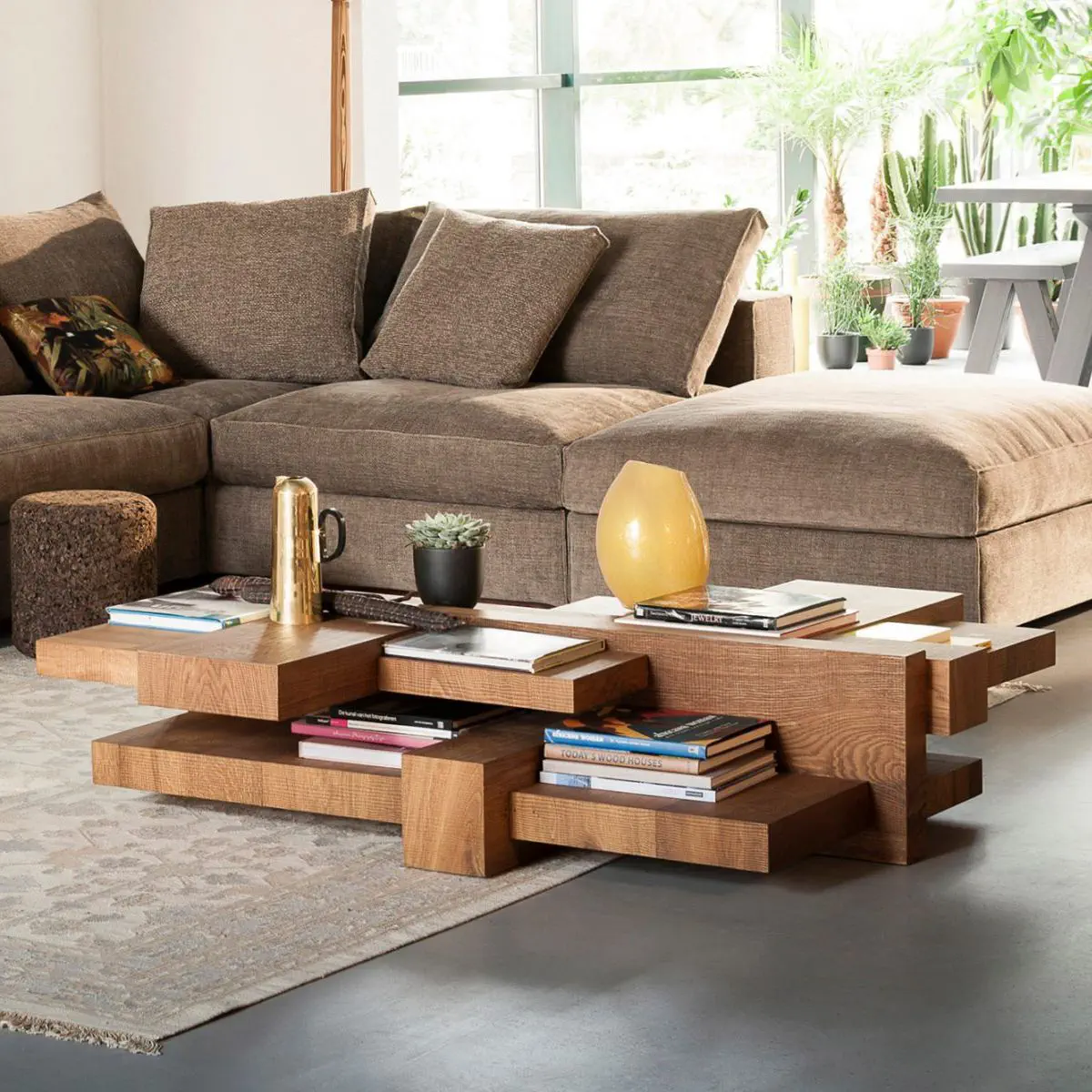 オリジナルデザインローテーブル - MANHATTAN - Linteloo - 木製