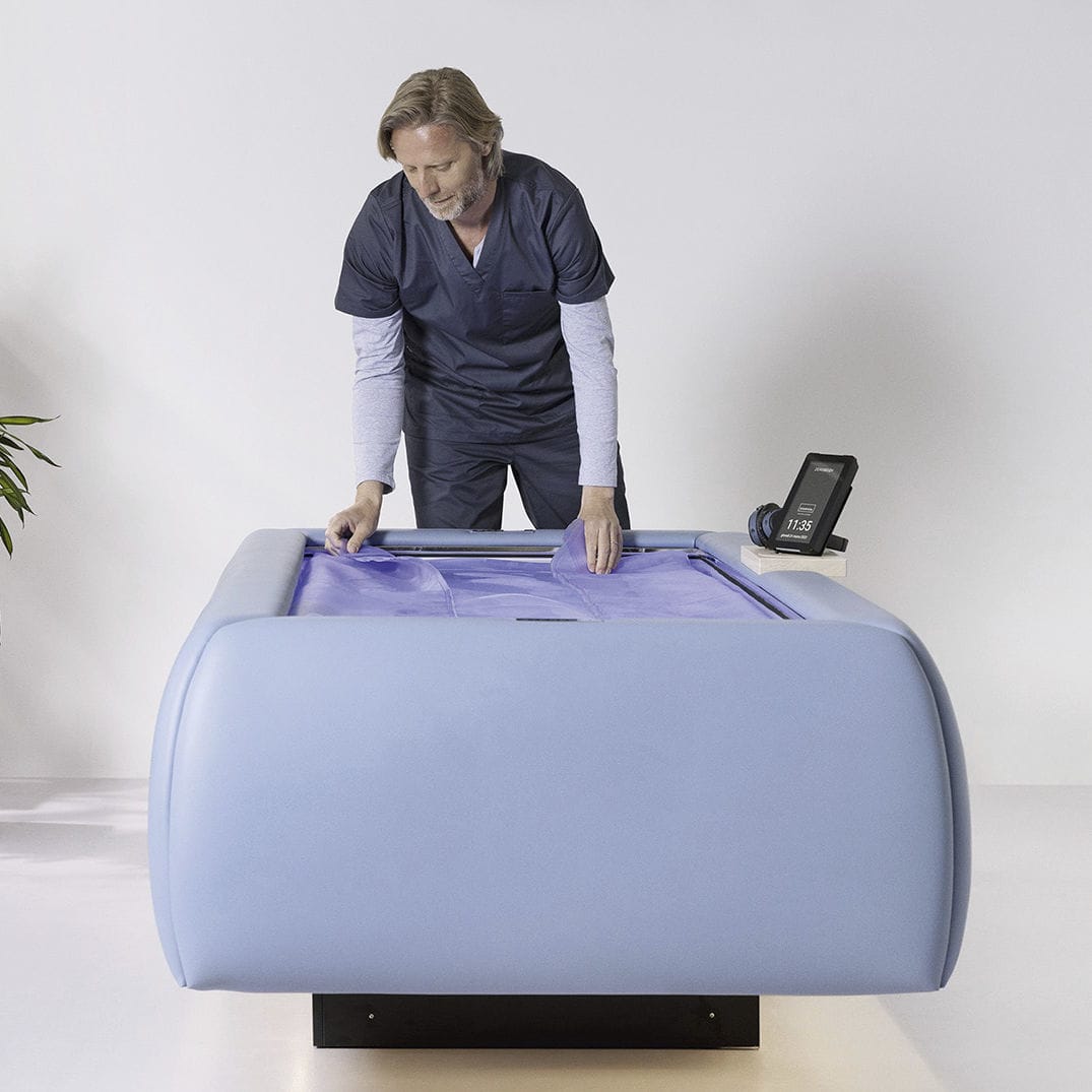 カラーセラピー搭載ウォｰタ－マッサージべッド ZEROBODY DRY FLOAT PRO Starpool 業務用