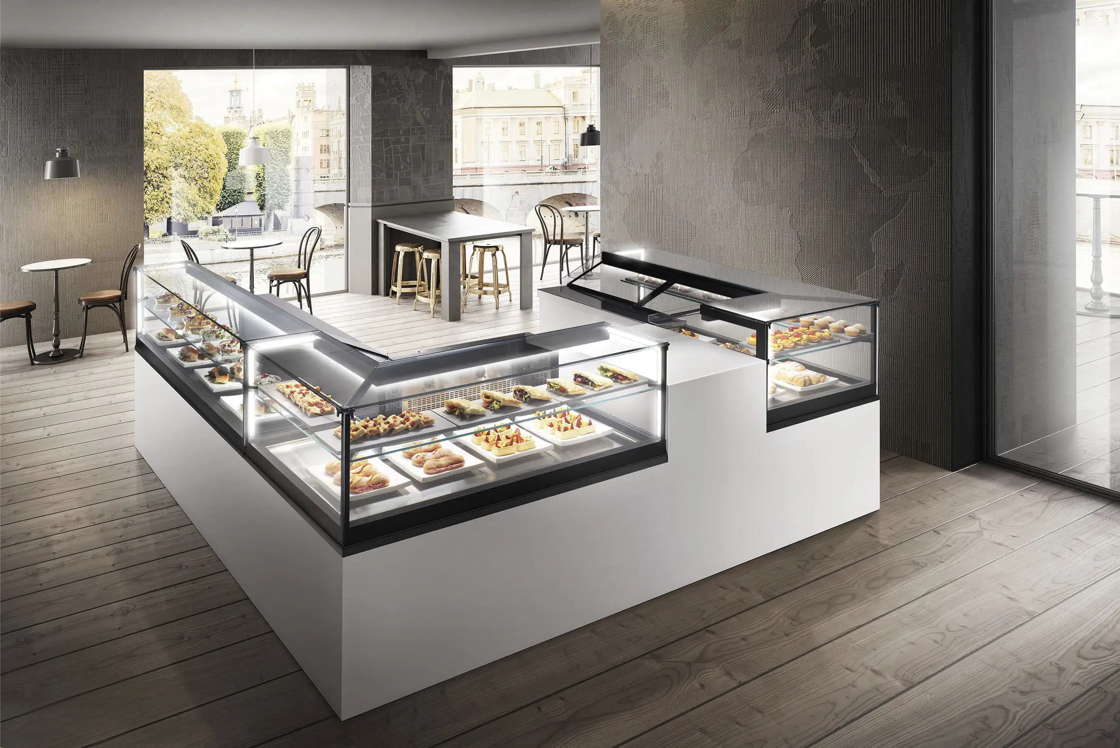 カウンター冷蔵陳列ケース - JUST - Frigomeccanica - パティスリー用