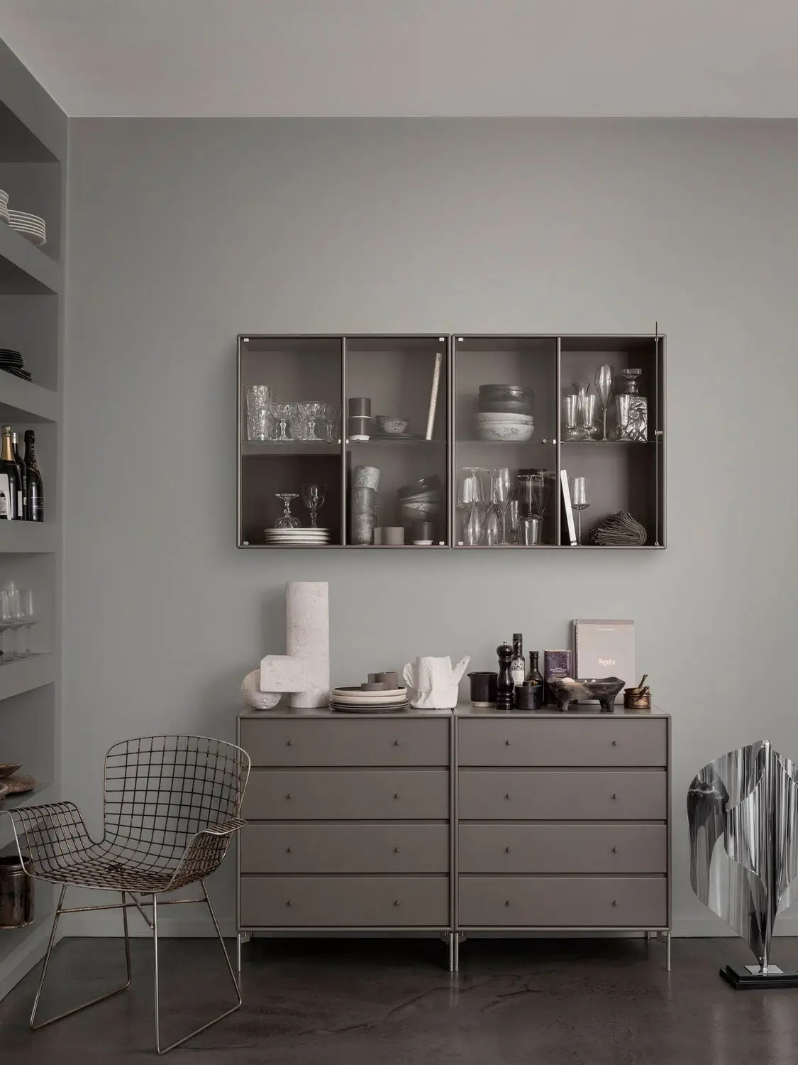 現代風チェスト - 1125 - Montana Furniture - ラッカー塗装MDF