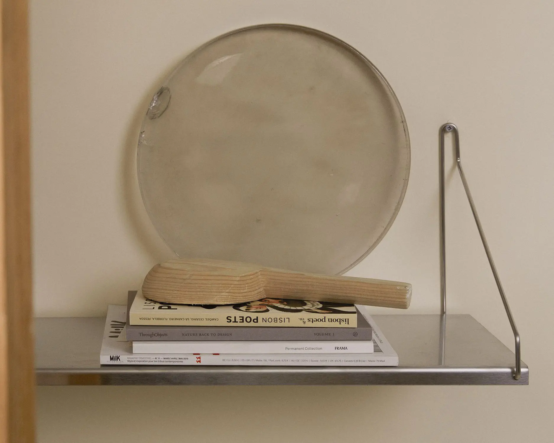 FRAMA シングルシェルフ ステンレススチール D20/W60 FA_8361 Single Shelf | Natural Oak / Stainless Steel | D20 / W60 – FRAMA