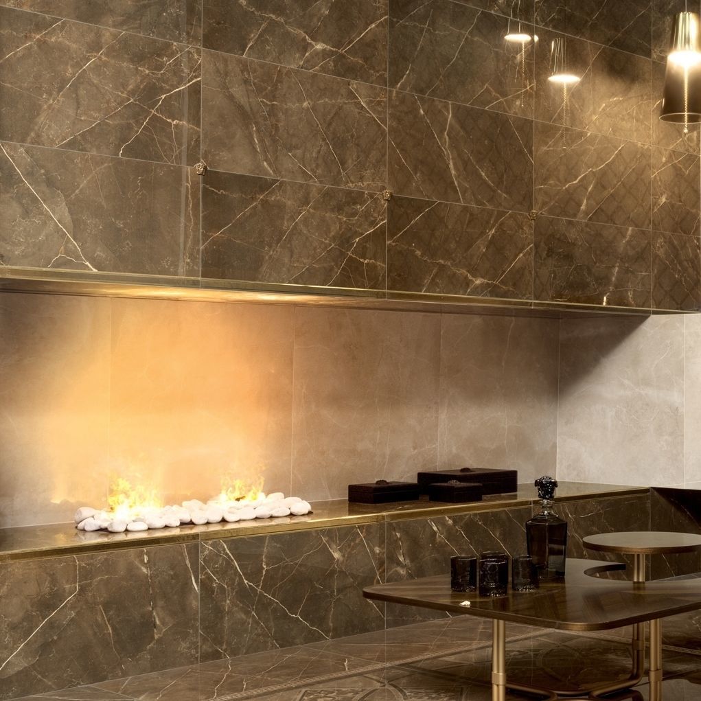 陶磁器タイル - EMOTE - Versace Ceramics - 光沢 / エナメル / 屋内用