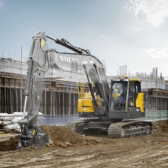 中型パワーショベル ECR235E Volvo Construction Equipment Germany GmbH クローラー