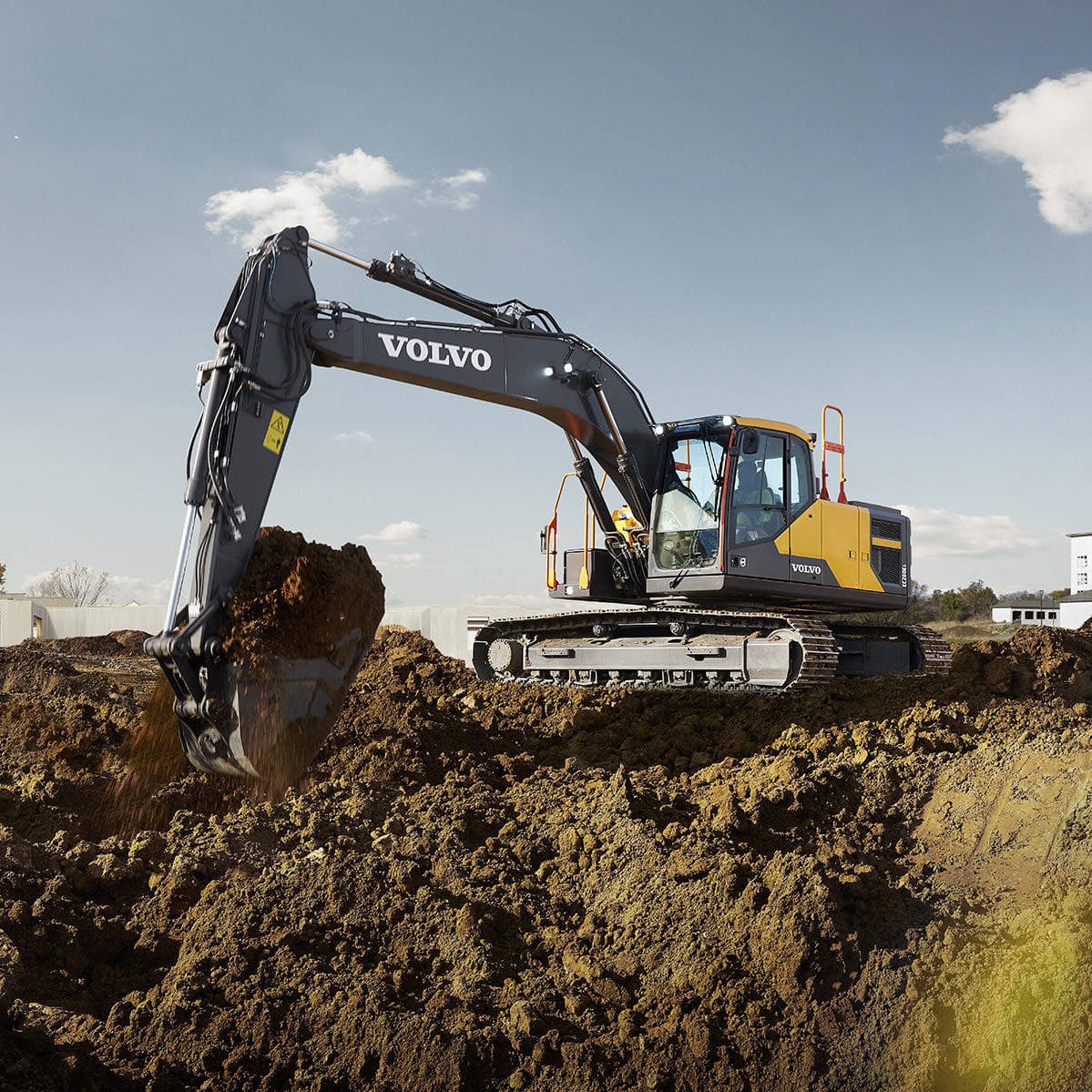 中型パワーショベル EC200E Volvo Construction Equipment Germany GmbH クローラー式