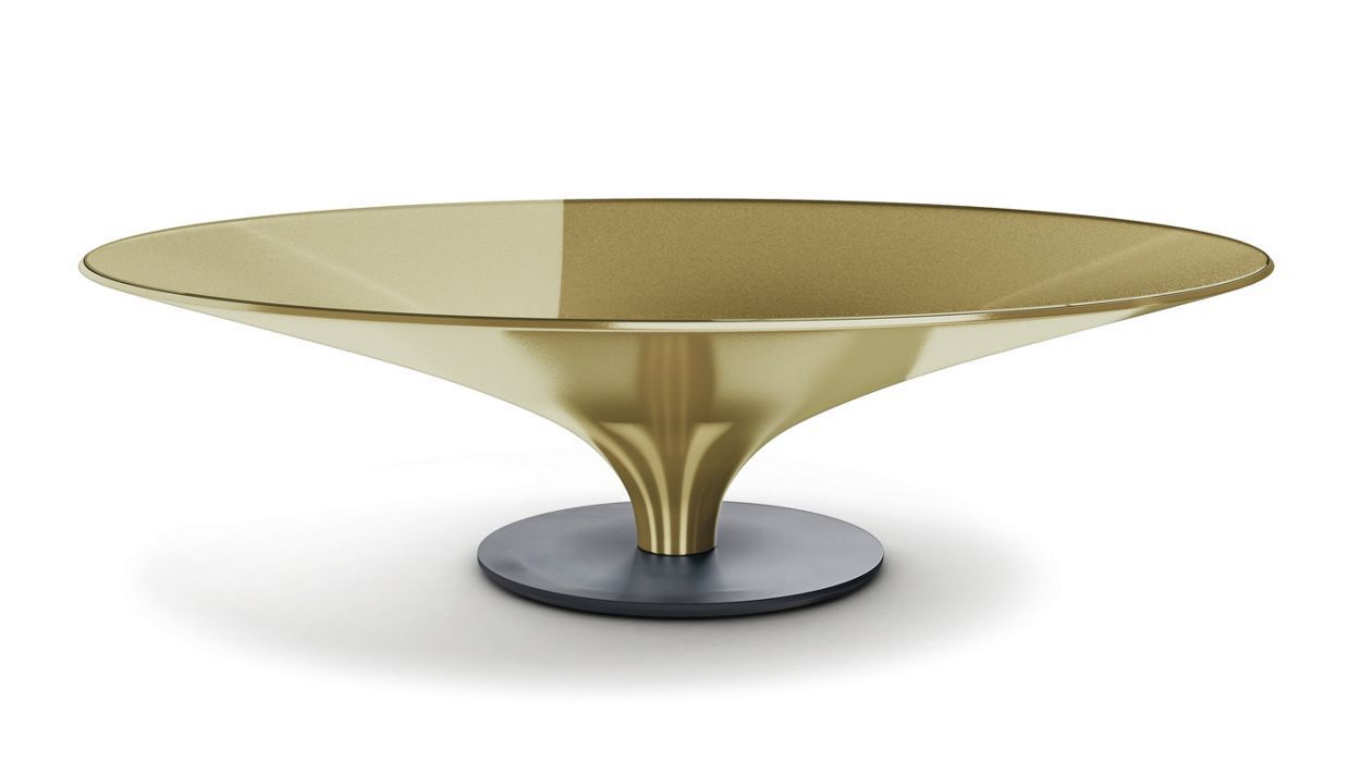 現代風ローテーブル - OVNI UP - ROCHE BOBOIS - 硬化ガラス製