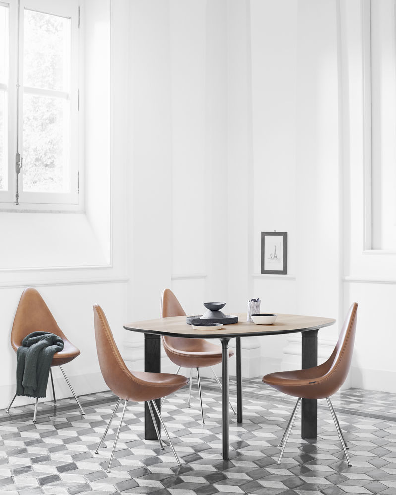 現代風ダイニングテーブル - ANALOG™ - Fritz Hansen - オーク材
