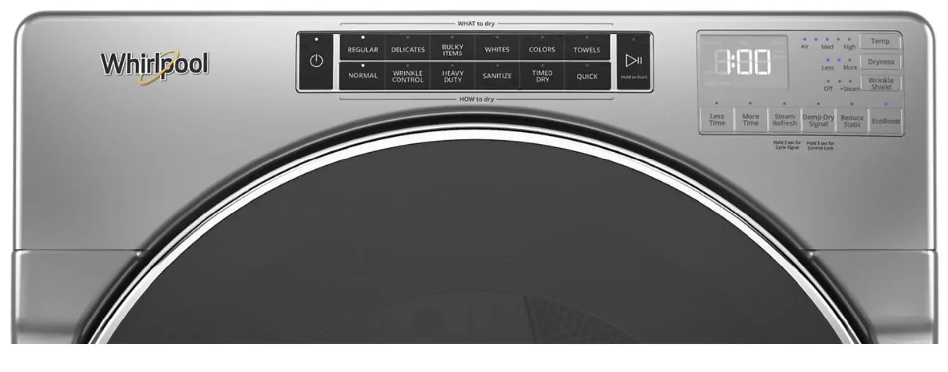 独立型タンブル乾燥機 - WGD8620HC - Whirlpool - ガス / 環境に優しい