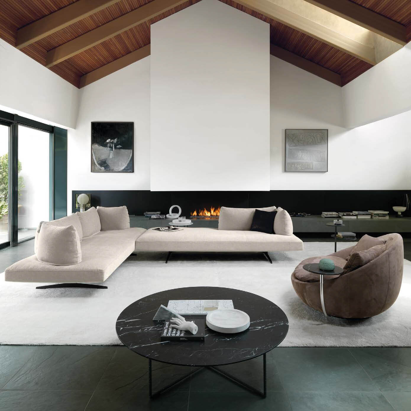 モジュール式ソファー - LOVELY DAY - desiree divani - 現代風