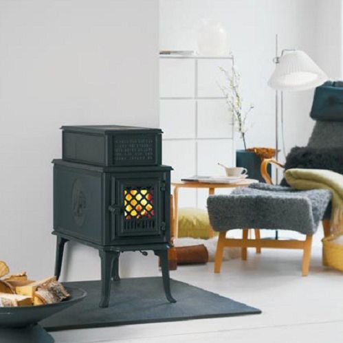 薪ストーブ - F 118 - Jøtul - 8 kW / 伝統的 / 鋳鉄製