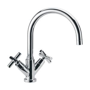 カウンタートップダブルハンドル混合水栓 1