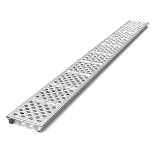 ステンレススチール製換気グリル / 長方形 / ハイテク床用