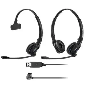 ワイヤレスヘッドセット - PRESENCE™ UC/ UC ML - SENNHEISER - 通信式