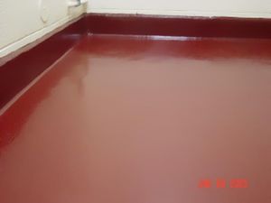 エポキシ樹脂床材