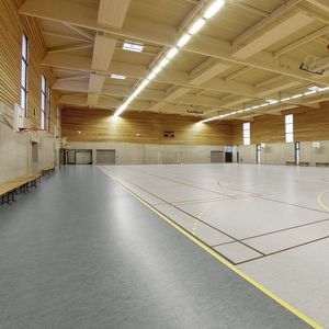 屋内用スポーツ施設用床材 1