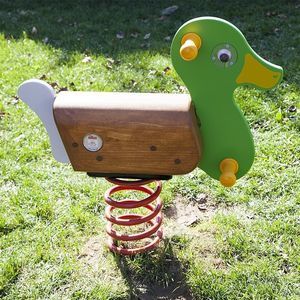 スチール製スプリング遊具