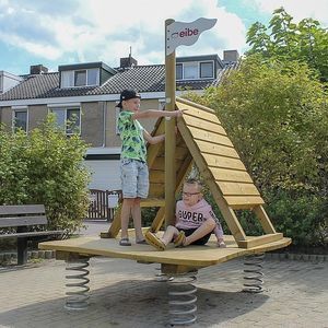 スチール製スプリング遊具