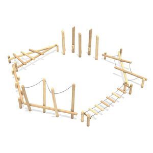 プレイグランド用障害物コース