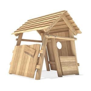 プレイグランド用子供用プレイハウス