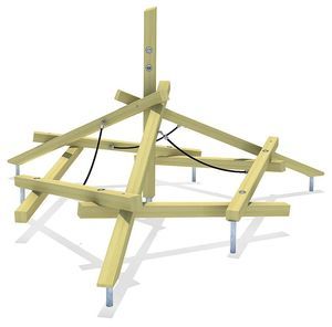 プレイグランド用障害物コース