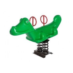 プラスチック製スプリング遊具 1