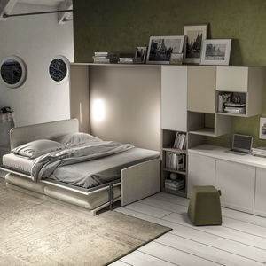 壁面収納ベッド 361 Tumidei シングル コンテンポラリー 男の子用