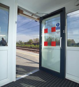 スイングドア用自動装置