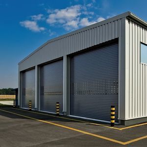 ロ－ルアップ式産業ドア 1
