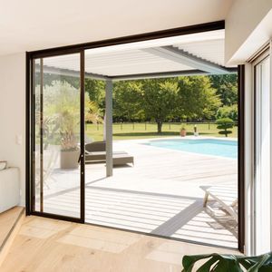 スライド式窓用間仕切りシステム