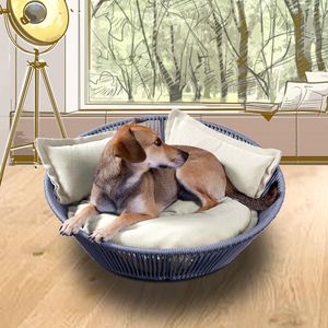 コットン犬用バスケット