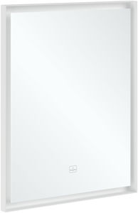 埋込照明付き鏡付きバスルーム用戸棚 1