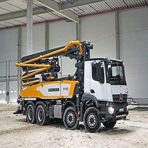 トラックへの取り付け可能コンクリート ポンプ