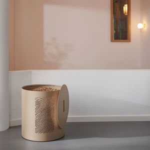 砂岩製ペレット入れ 1