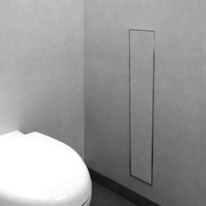 ステンレススチール製トイレブラシホルダー 1