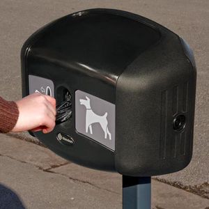 犬の糞回収用袋分配器
